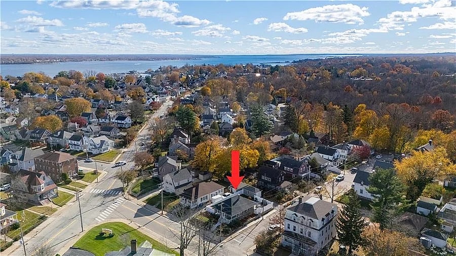Edgewood neighborhood & Pawtuxet Village to the south