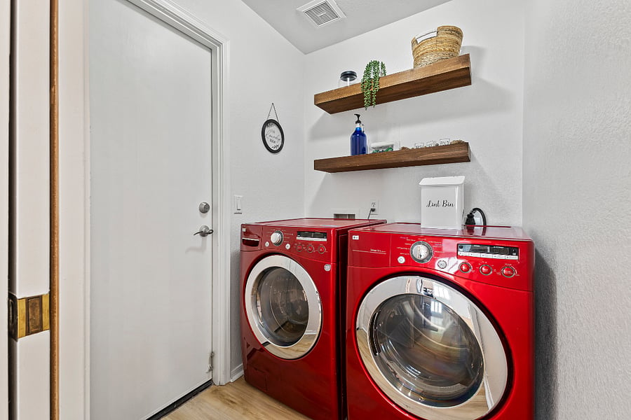 washer and dryer 