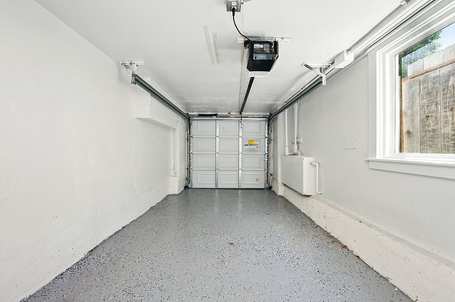 Garage for parking inside or extra storage
