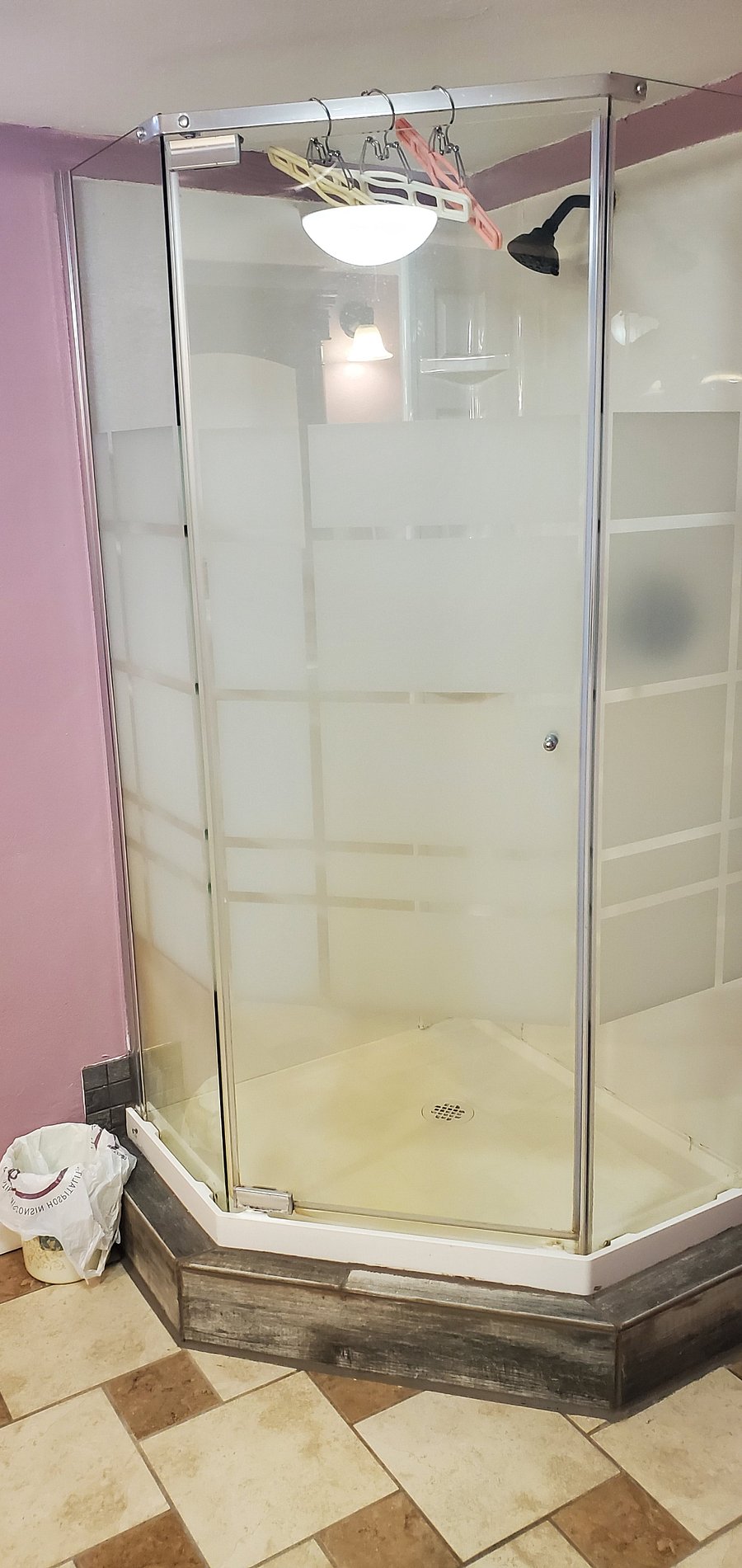 Shower in your private bathroom.