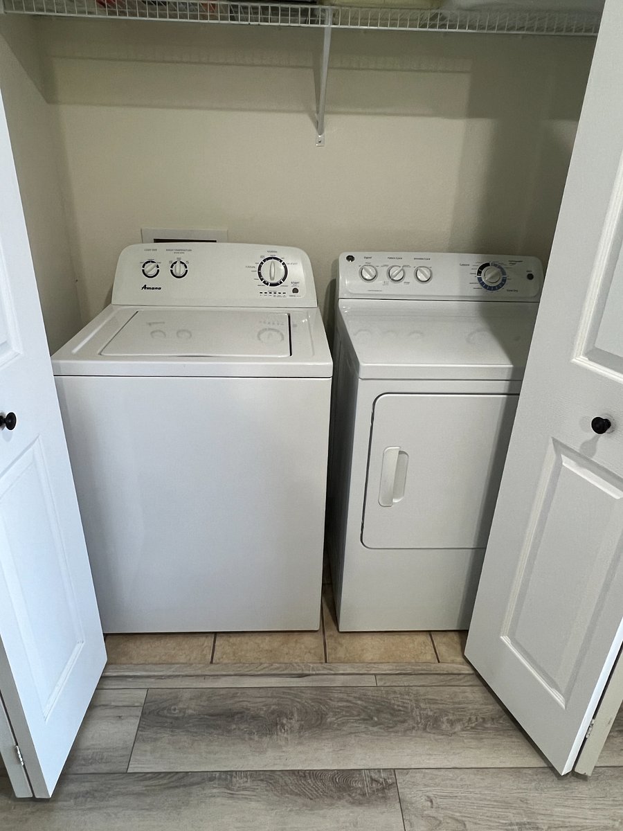hall laundry area