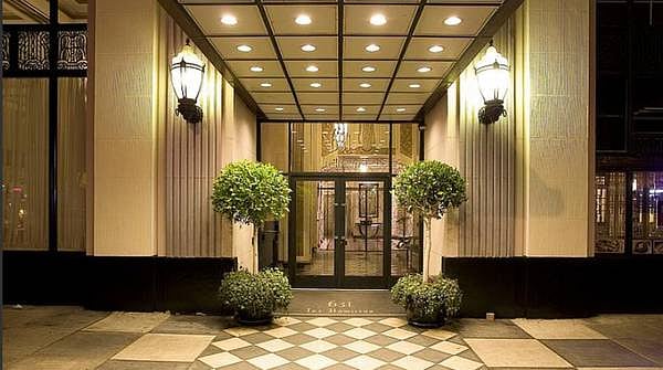 Building entrance