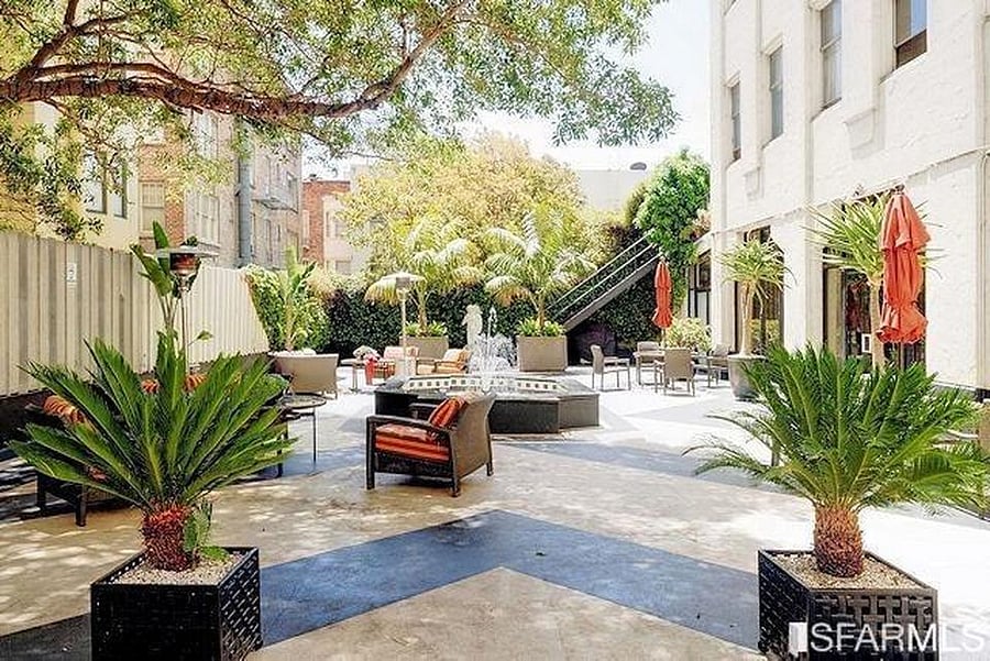 Ground floor patio