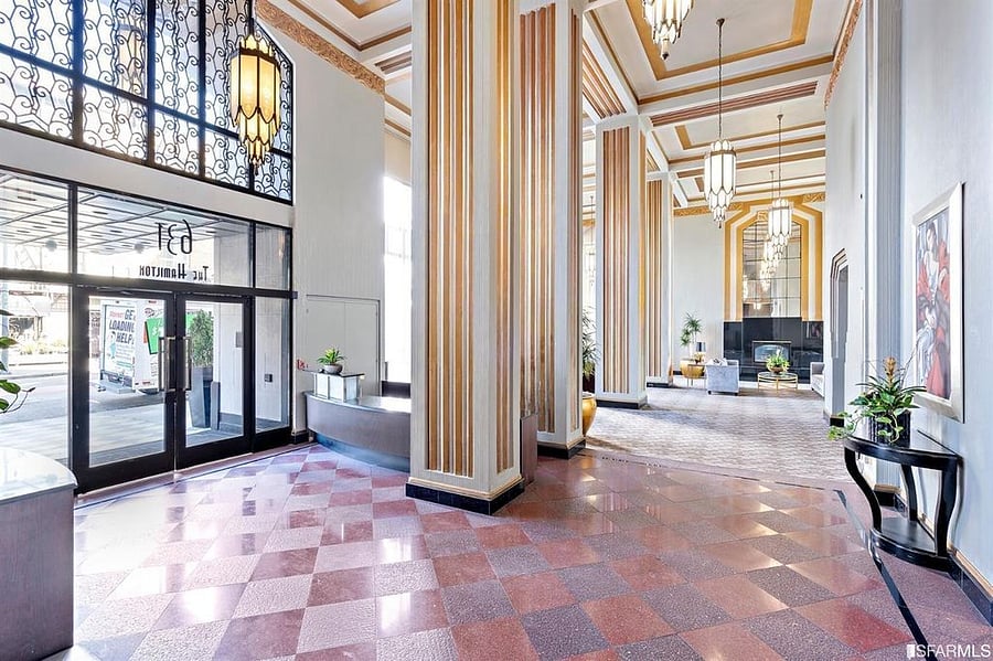 Lobby entrance