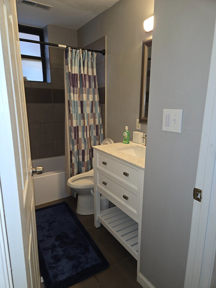 Bathroom # 1 from the kitchen area 2nd floor
