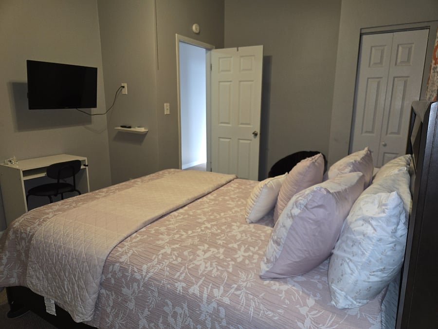Large middle bedroom # 3 on the 3rd floor