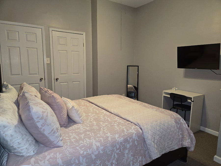 Large middle bedroom # 3 on the 3rd floor
