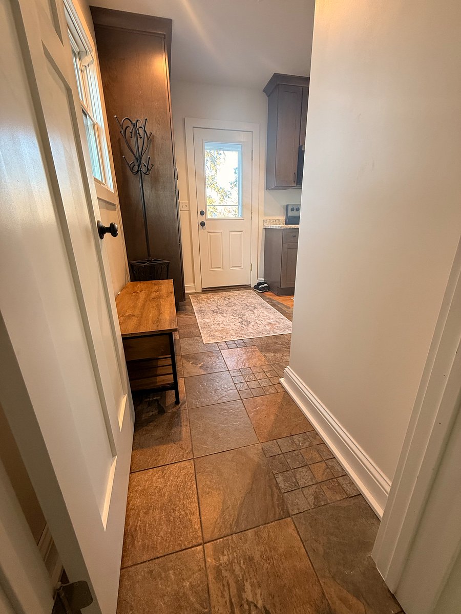 Rear Entry View from Basement
