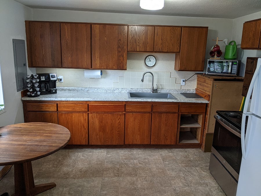 Recently remodeled kitchen