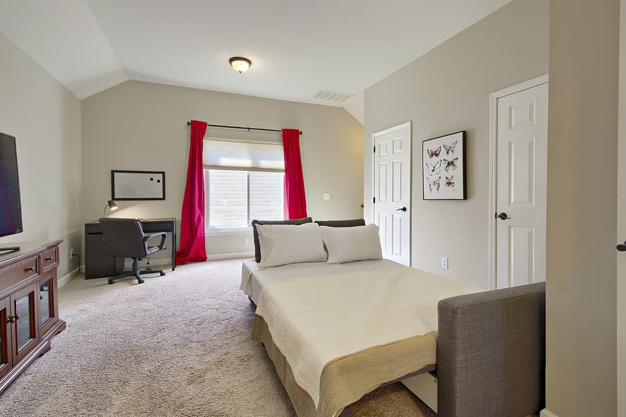 Bonus room with queen sleeper sofa, optional fifth sleeping area