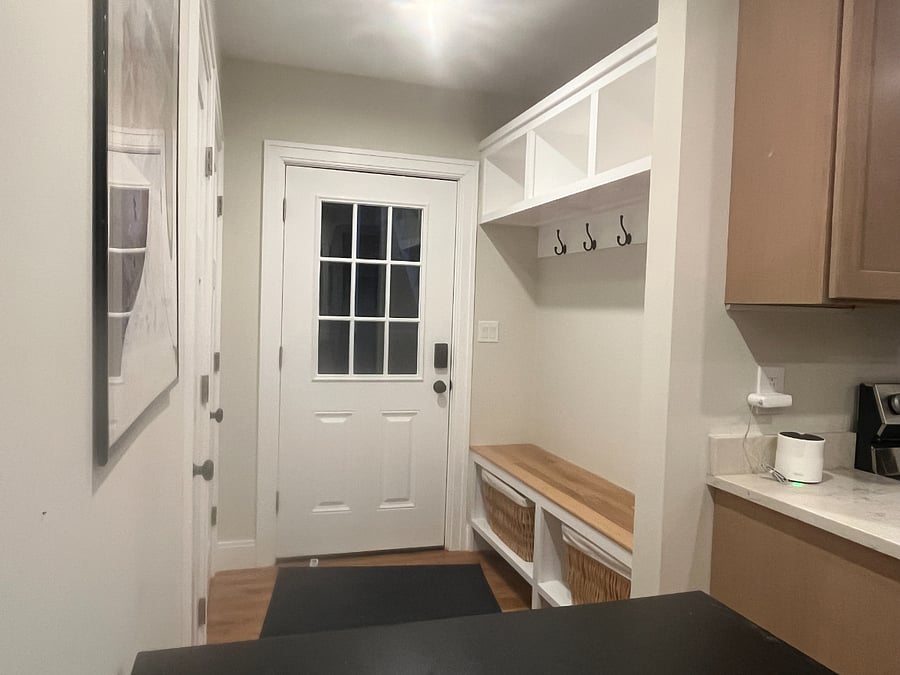 Rear entry