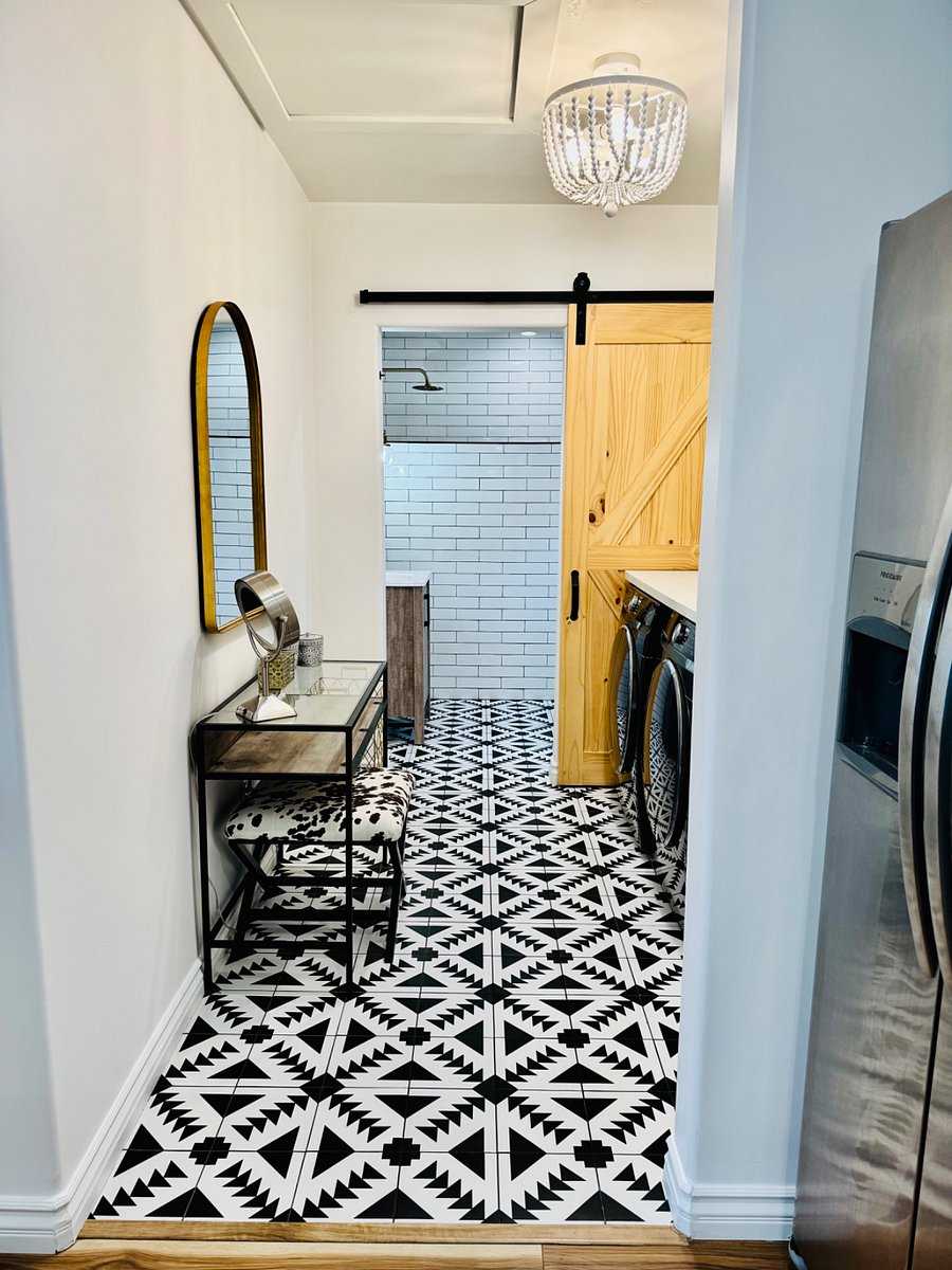 Laundry Room and Make-Up Vanity