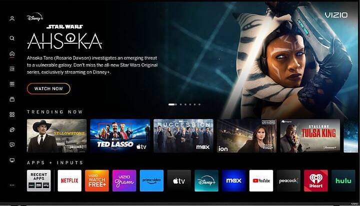New 65" Vizio Smart TVs, 4K with Dolby Vision HDR, WiFi 6 for fast streaming. Stream your favorite accounts on Netflix, Prime Video, Apple TV, Disney+, Max, Peacock, YouTube, Hulu, and more.