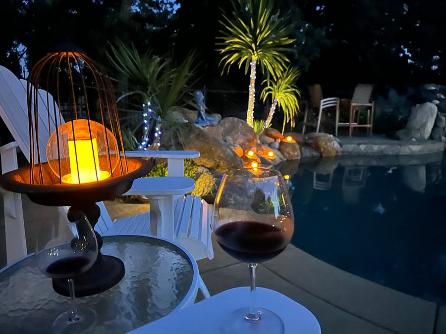 A favorite place to unwind from the day