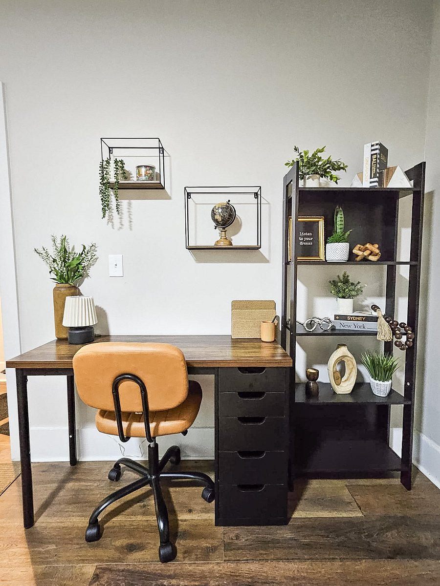 Dedicated workspace for remote work or studying.