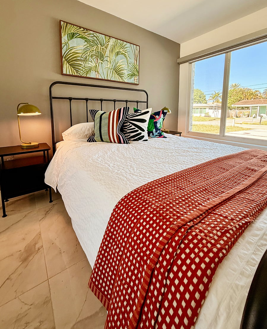 Bedroom #3 with queen size bed