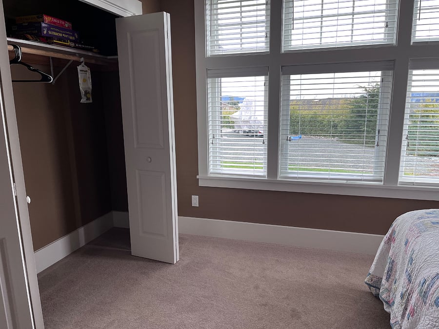 Bedroom 3, large closet, lower level