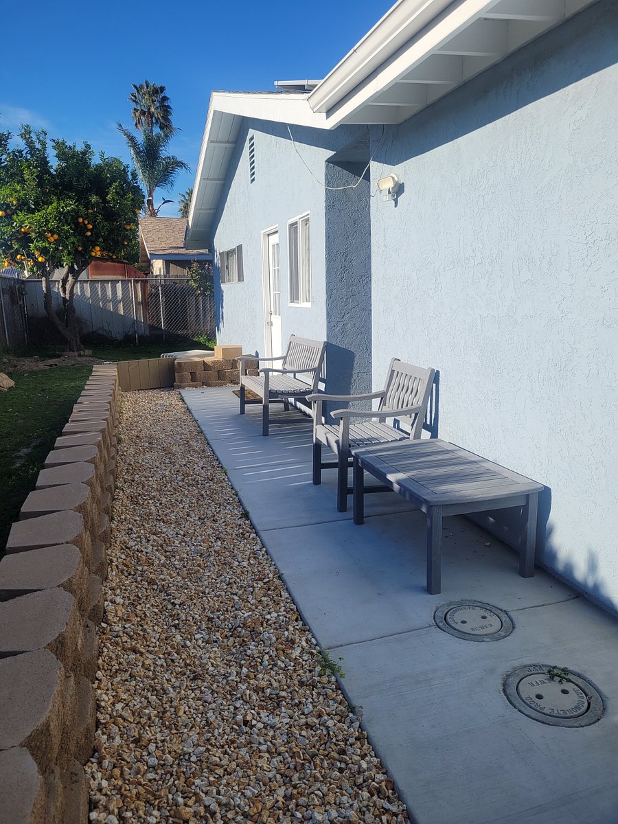 Private courtyard