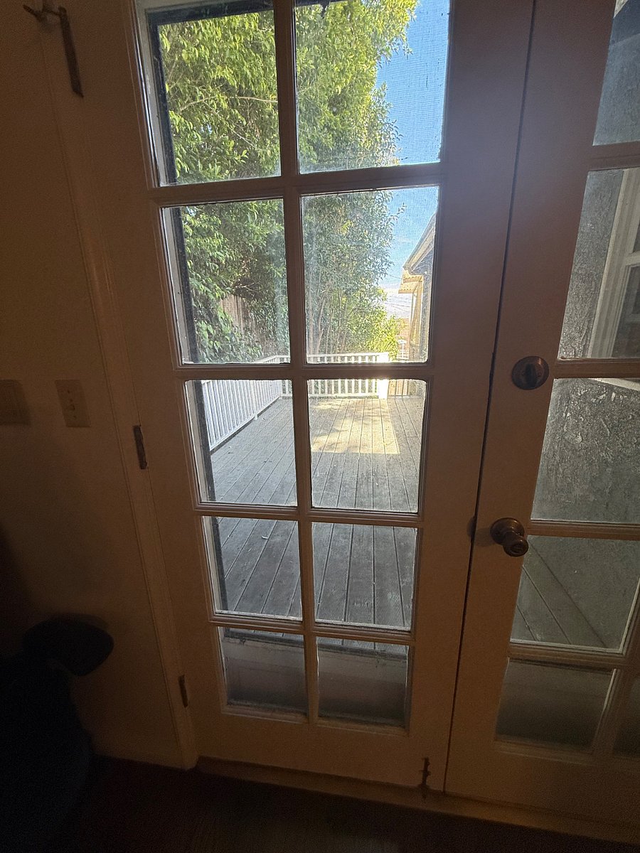 Patio outside master bedroom