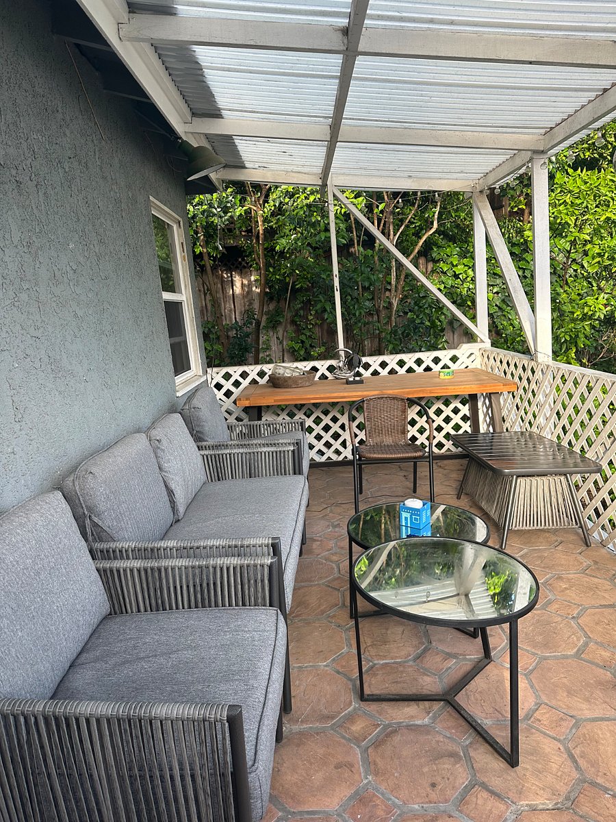 Patio off of living room