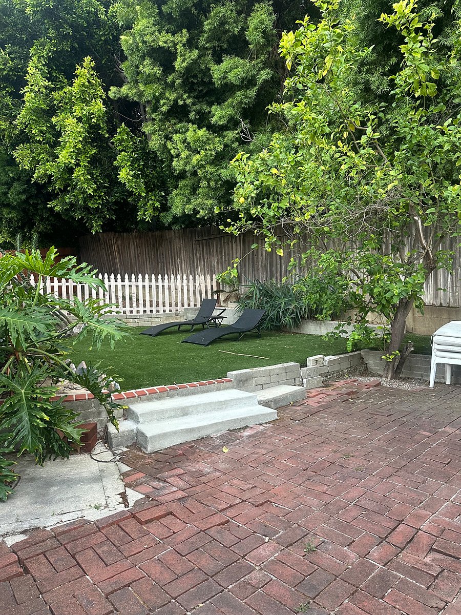 More patio space/left side of house