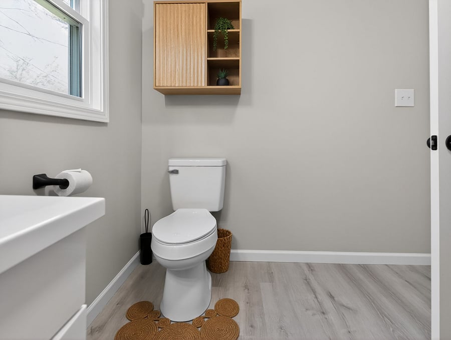 2nd floor / full bathroom / shower and bath 