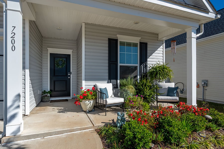 Front Chairs to relax on front porch