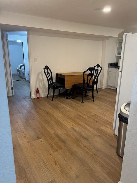First peak at the kitchen