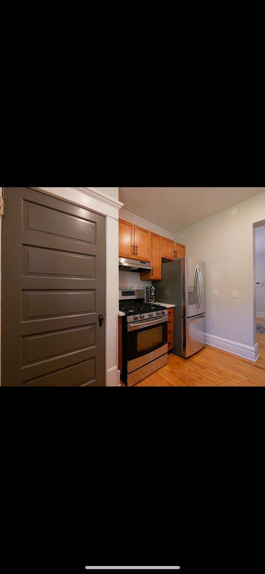 Gas stove/oven and new LG refrigerator