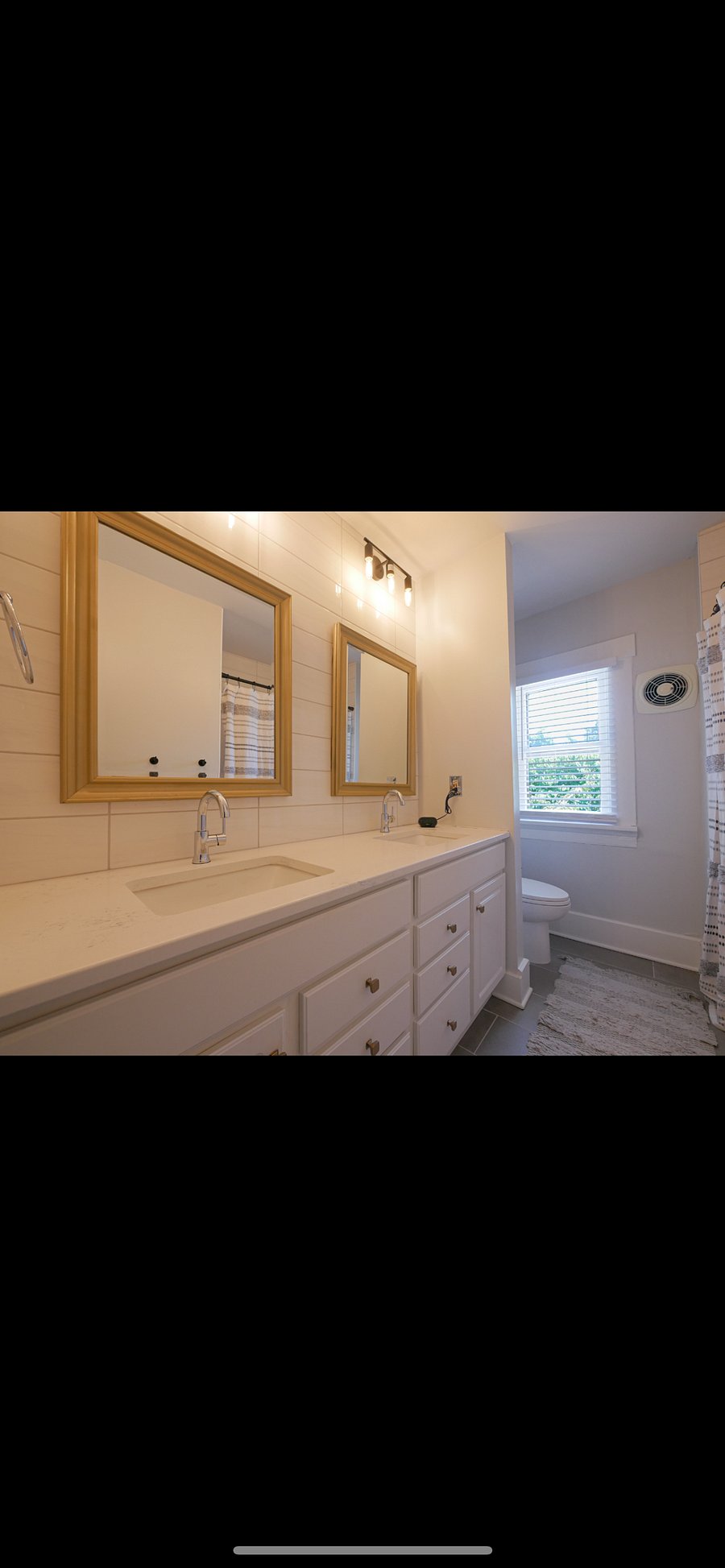 Updated bathroom