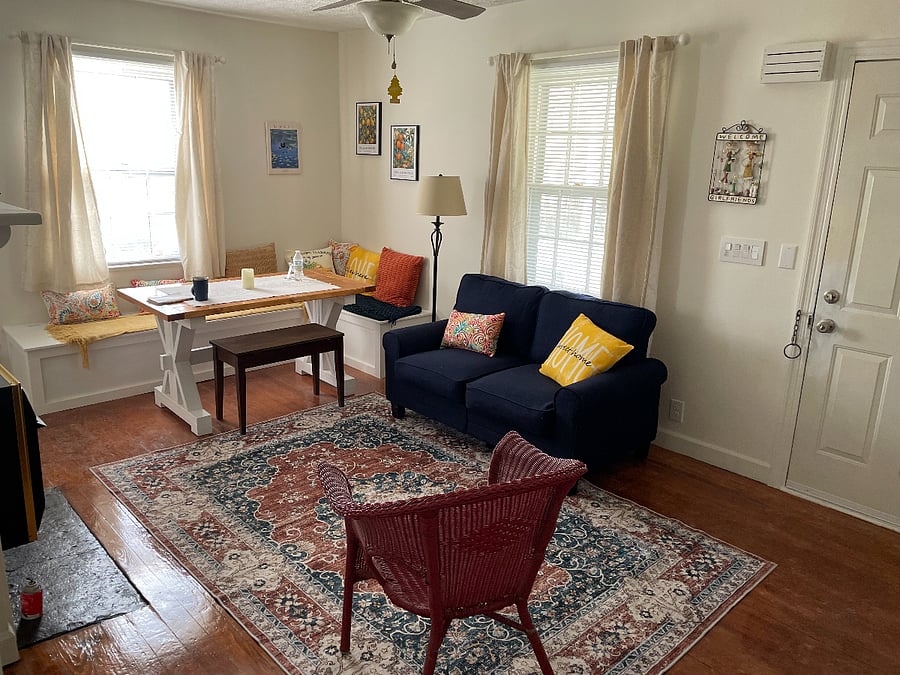 Front room / combined living and dining room.