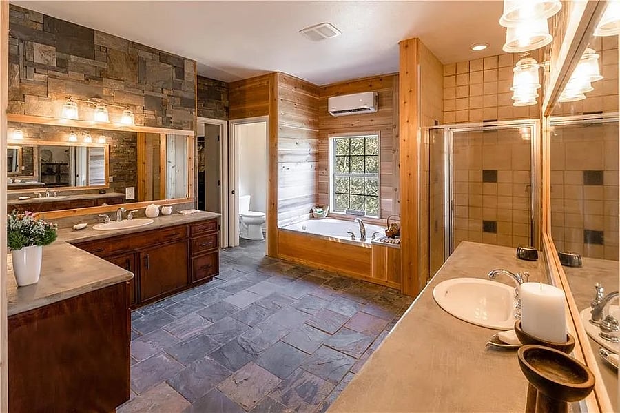 Master bathroom