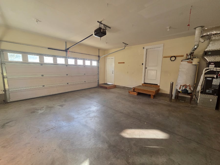 Two-car garage