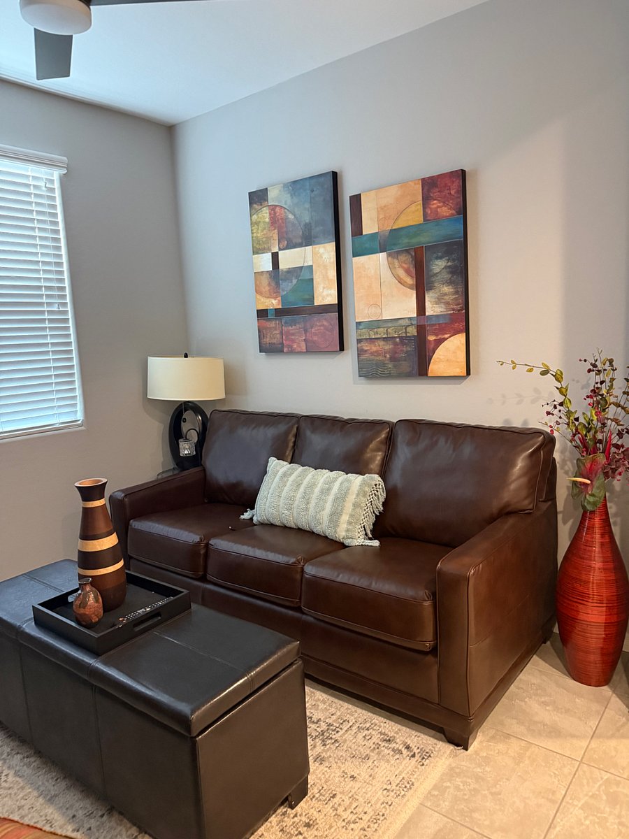 Den with sleeper sofa