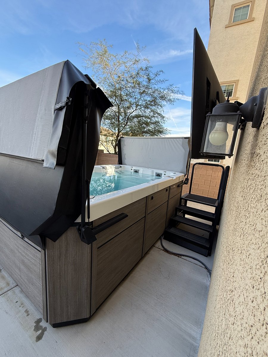 Backyard Swim Spa
