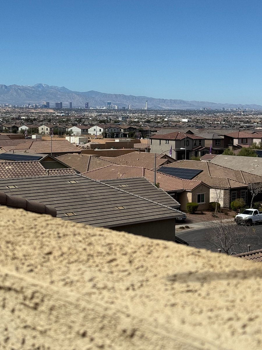 View of the Las Vegas Strip and Downtown