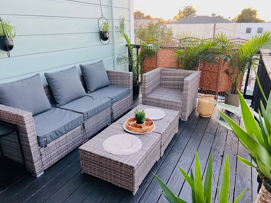 Relaxing Exterior Deck