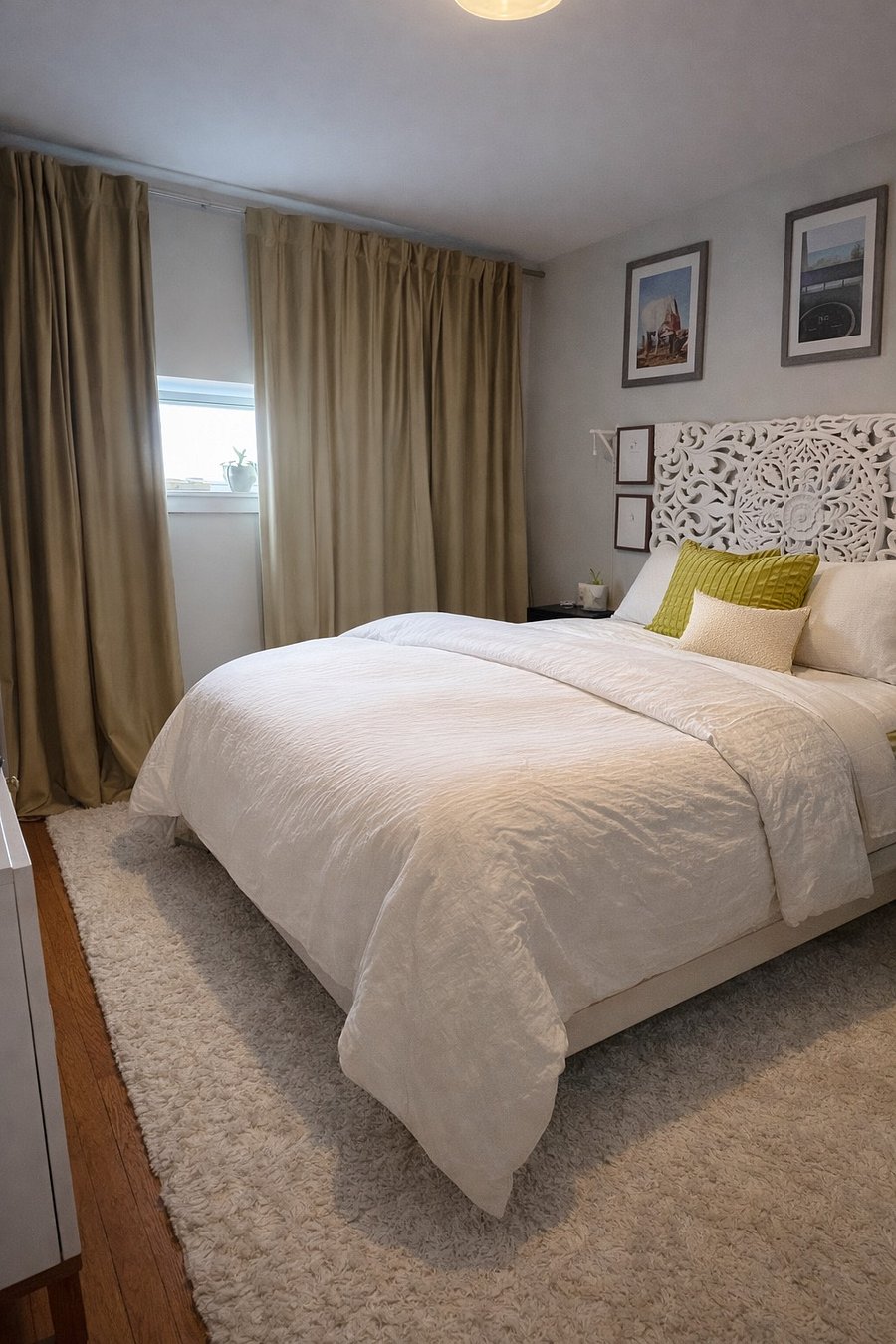 Furnished bedroom