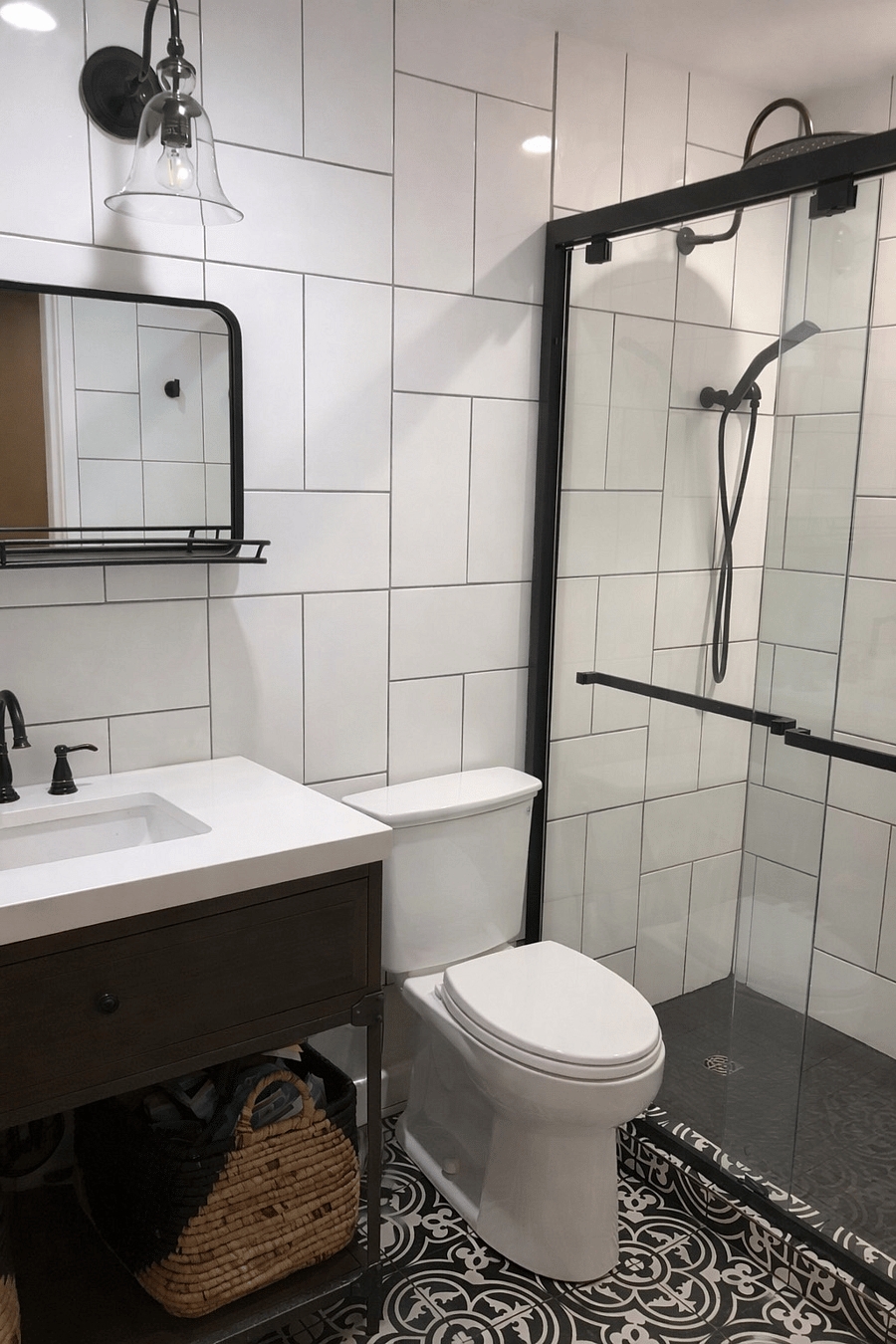 Newly renovated bathroom