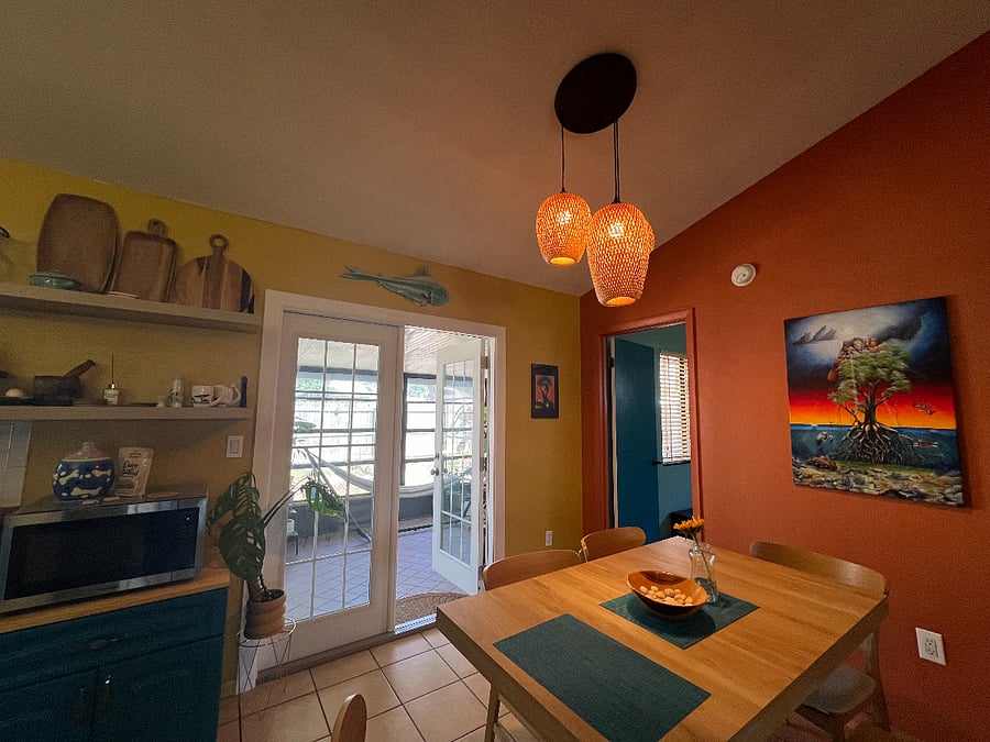 Shared dinning space