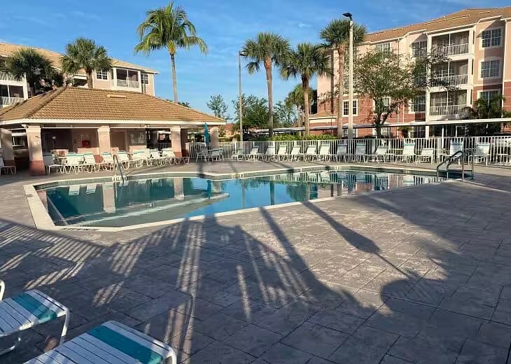 heated pool and spa