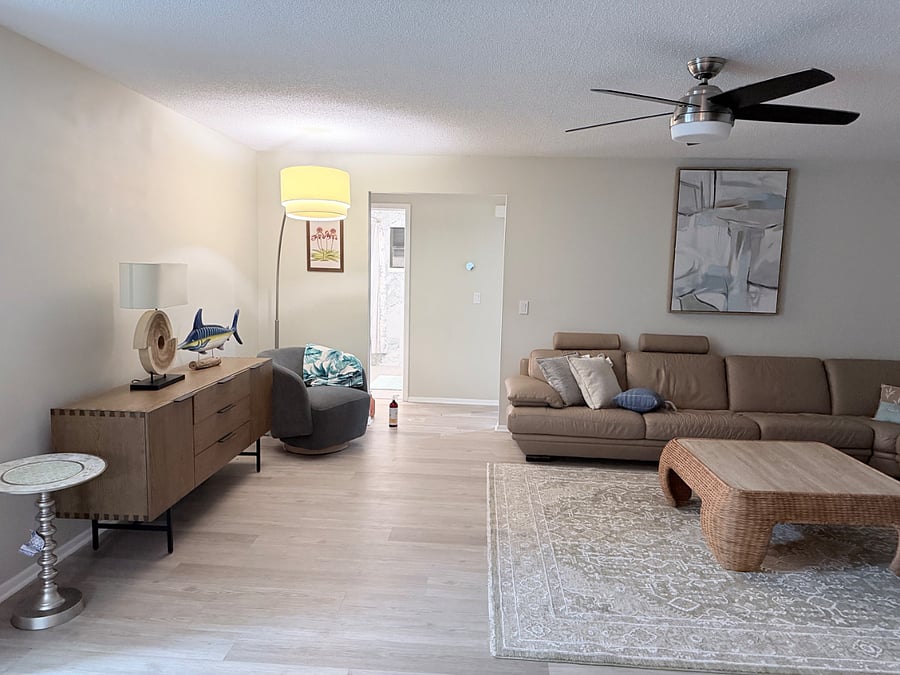 Spacious living room for ultimate relaxation.