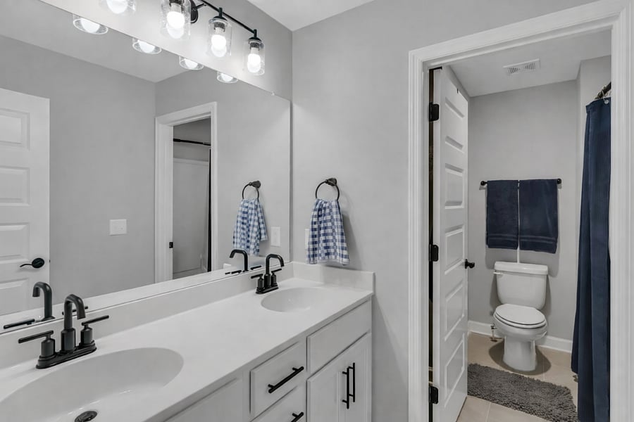 Upstairs bath