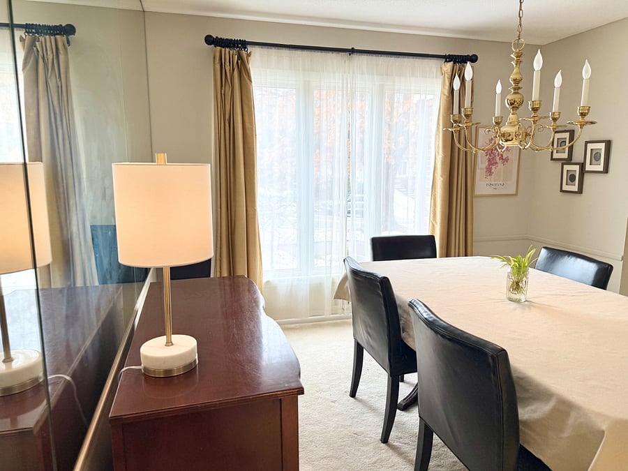 Dining Room-Main level - East facing windows