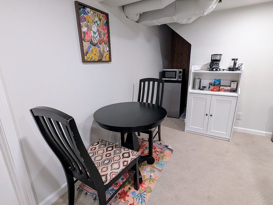 Private dining nook