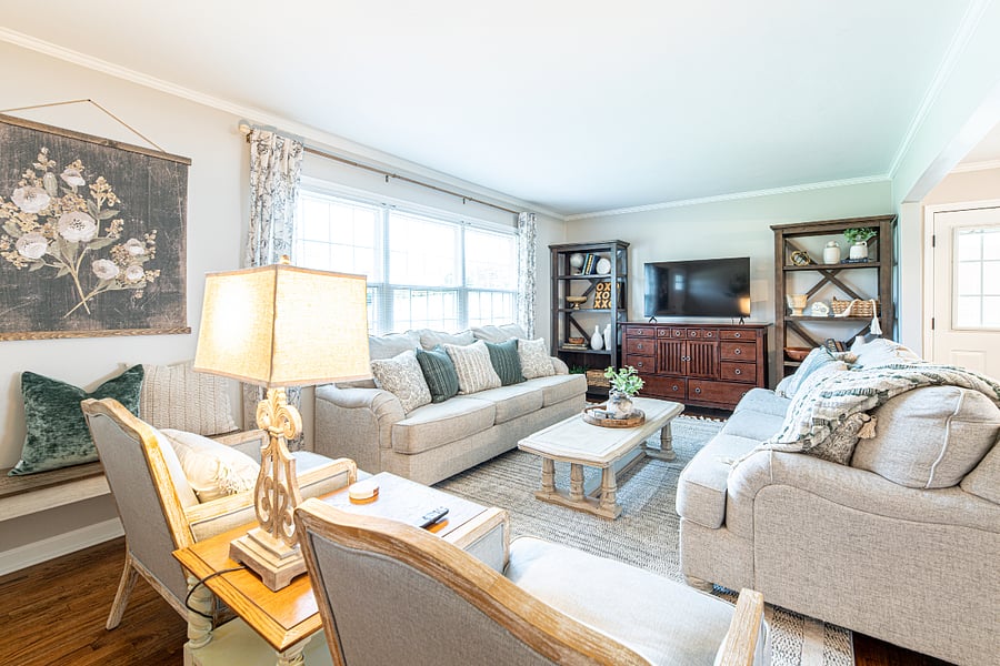 living room with plenty of seating for everyone