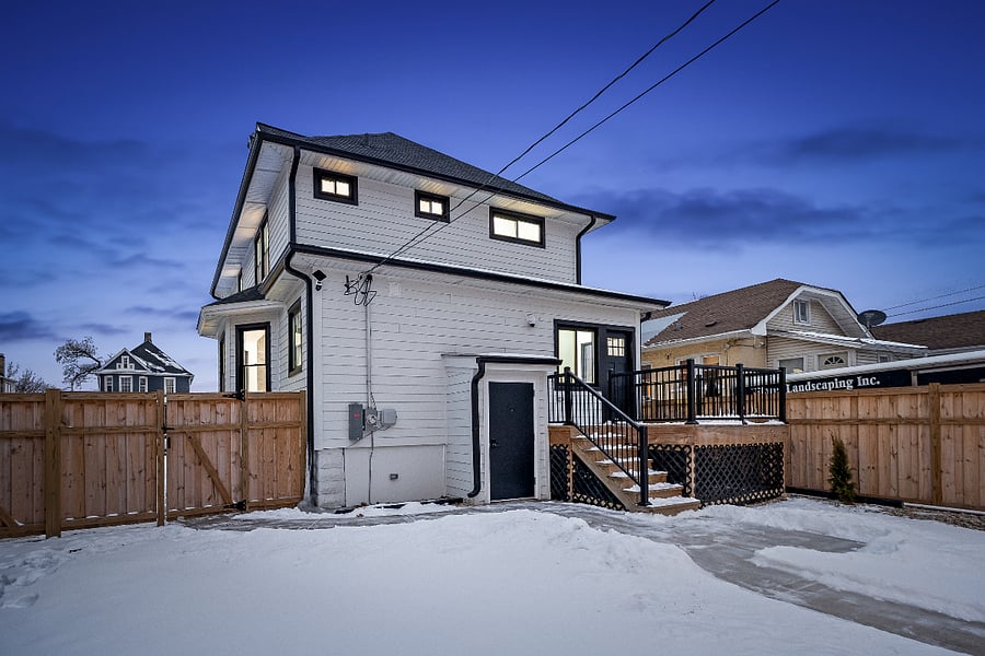 -Private Fenced Backyard & Deck