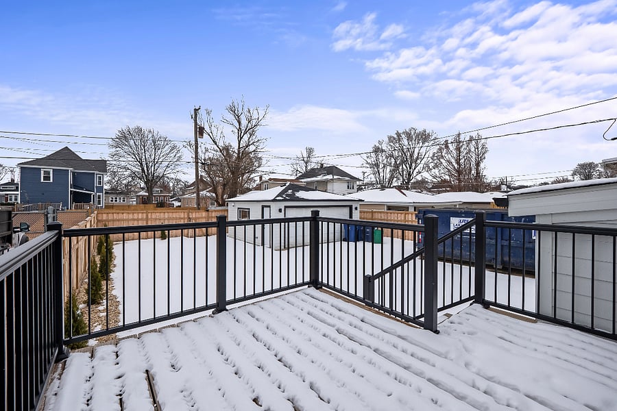 -Private Fenced Backyard & Deck