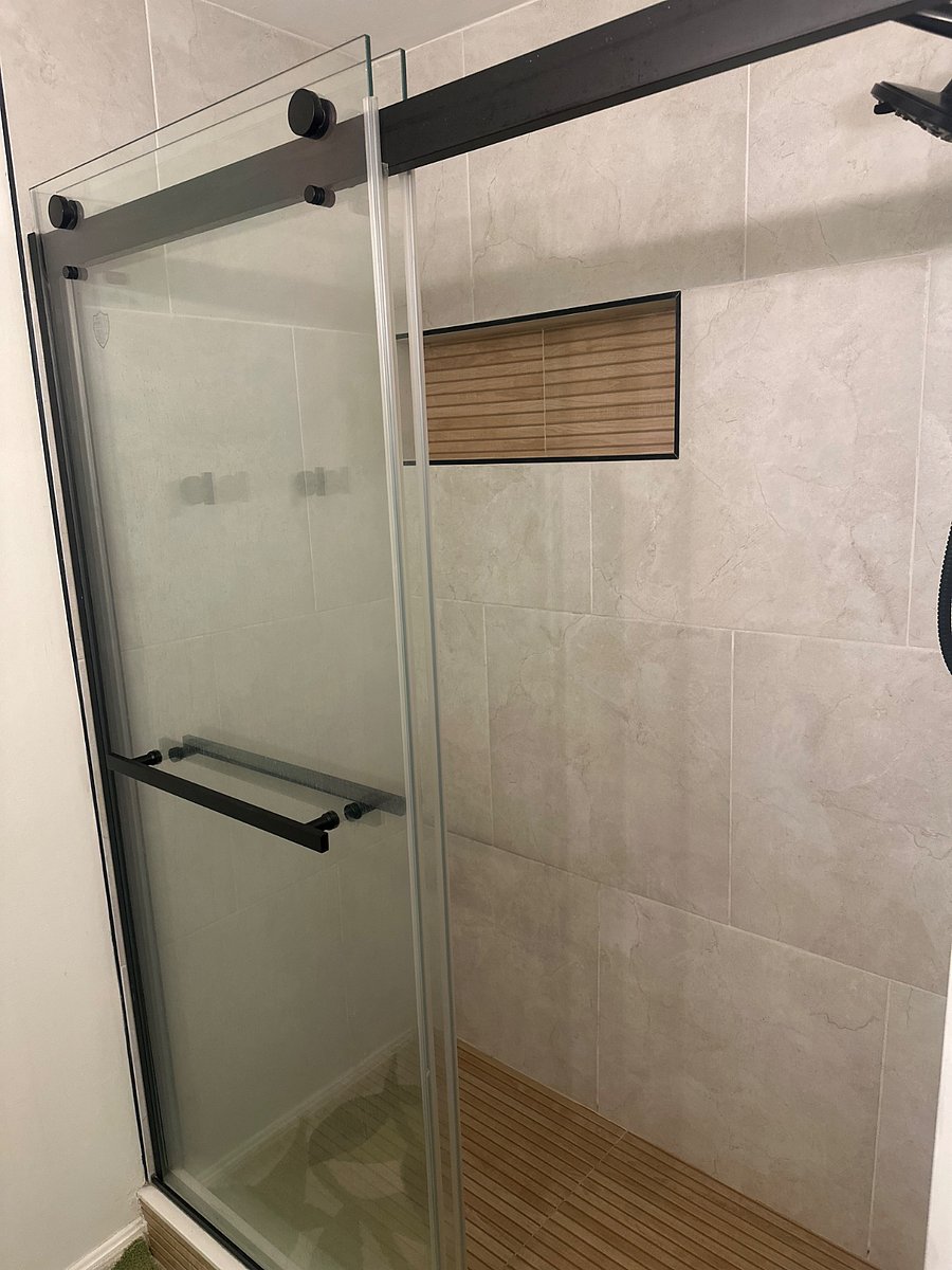 Recently renovated bathroom