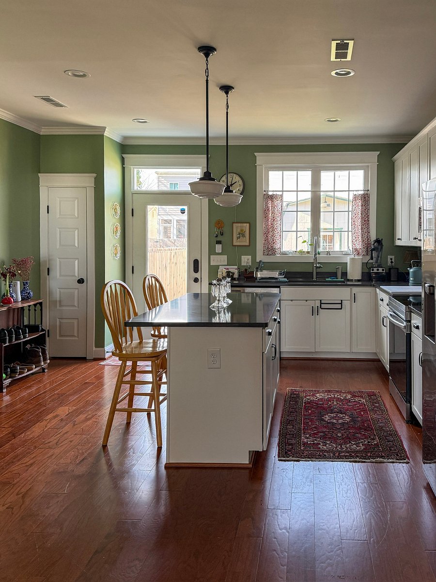 Fully equipped kitchen with shared access
